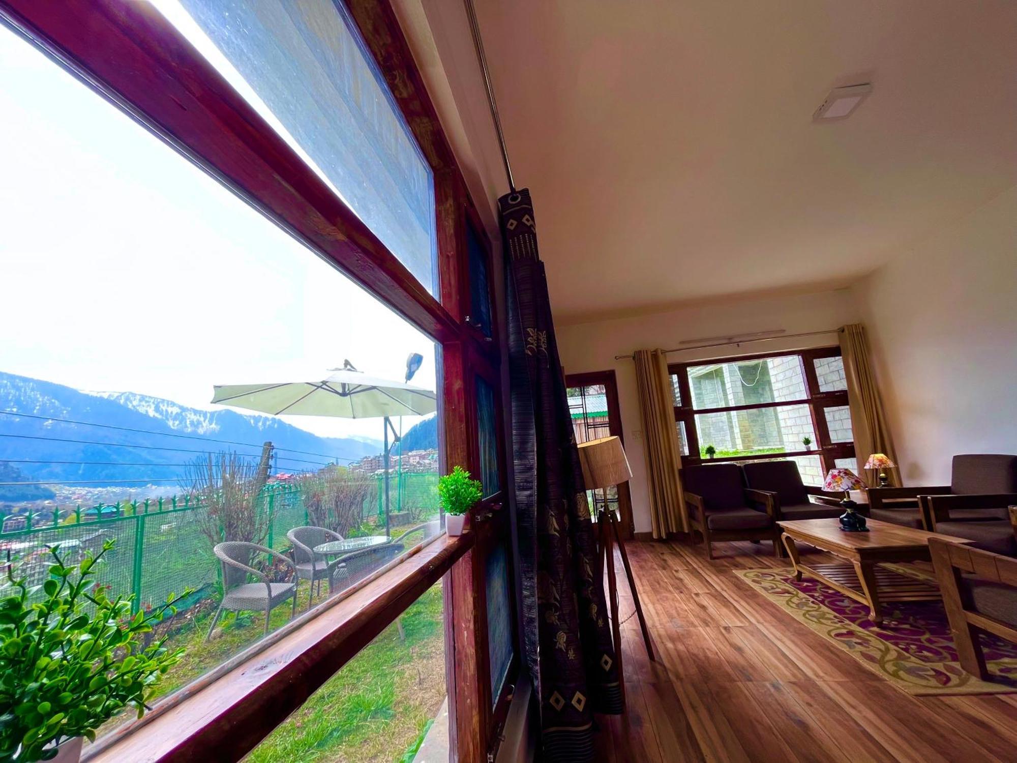 Himalayan River Mountain View 2 Bedrooms Cottage, Manali Eksteriør bilde