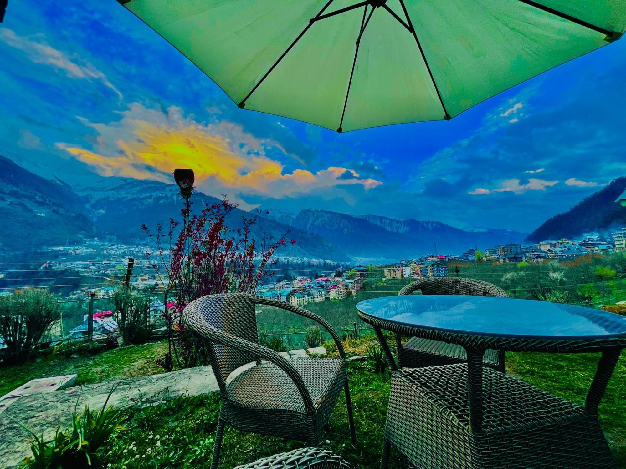 Himalayan River Mountain View 2 Bedrooms Cottage, Manali Eksteriør bilde