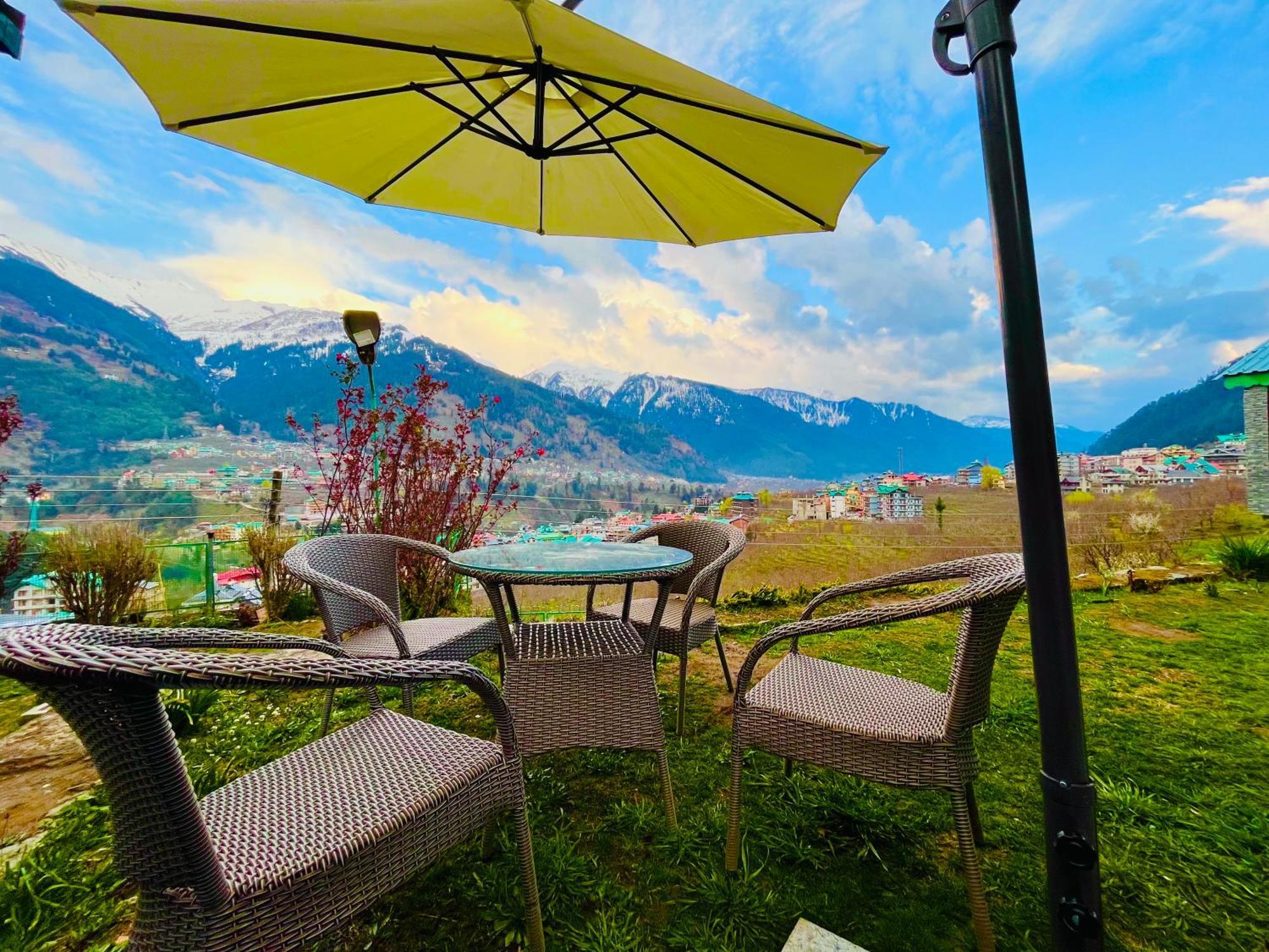 Himalayan River Mountain View 2 Bedrooms Cottage, Manali Eksteriør bilde