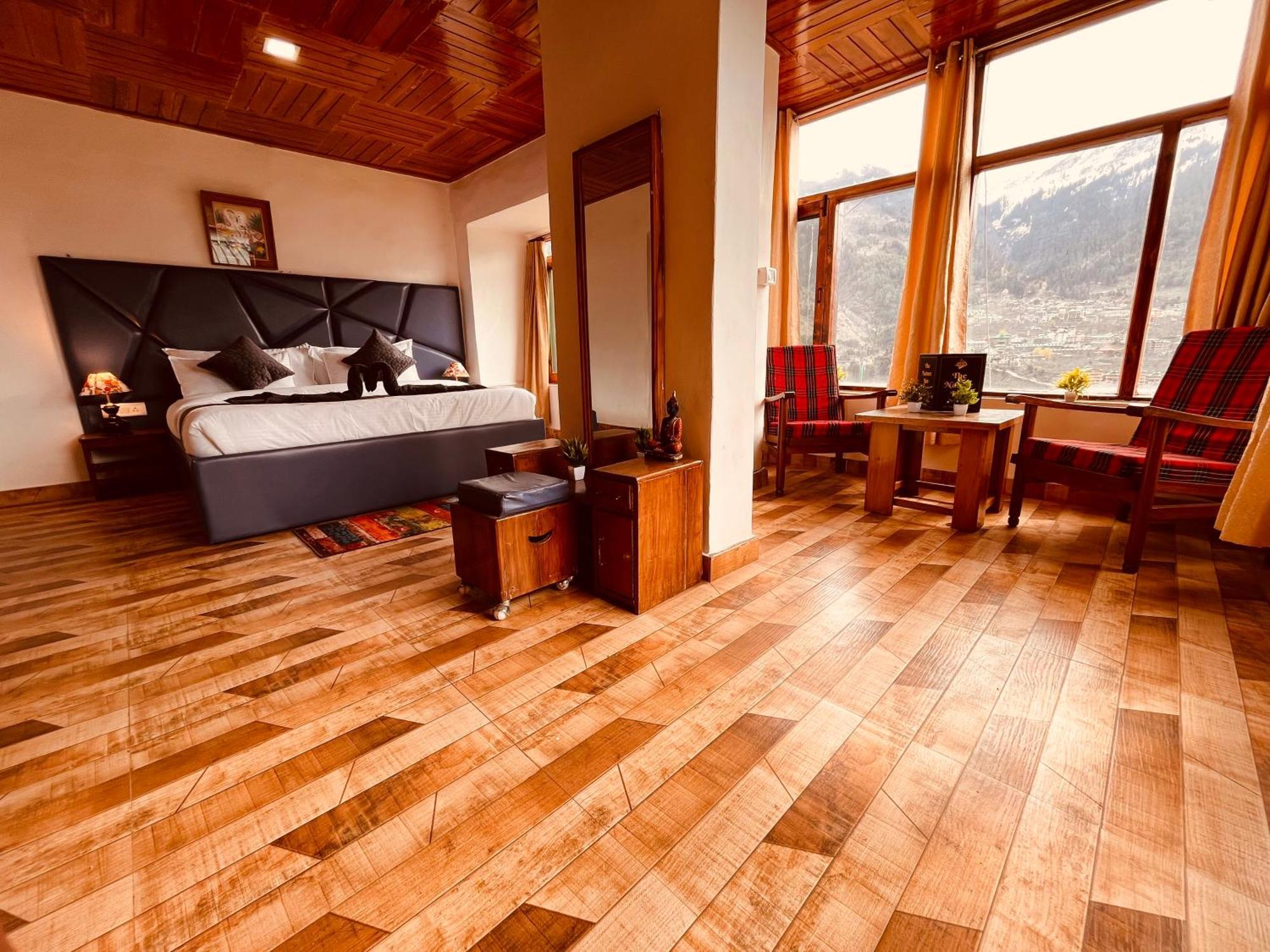 Himalayan River Mountain View 2 Bedrooms Cottage, Manali Eksteriør bilde