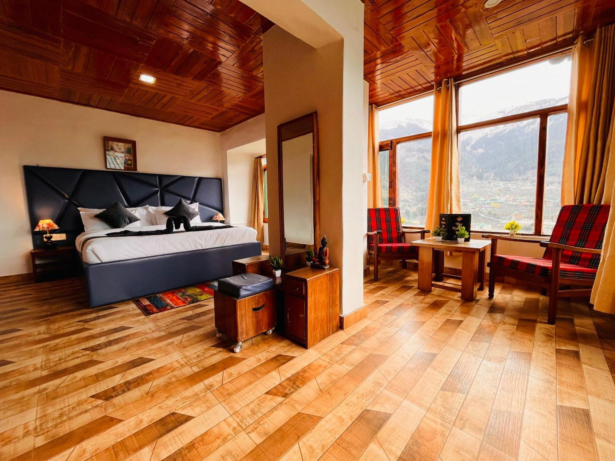 Himalayan River Mountain View 2 Bedrooms Cottage, Manali Eksteriør bilde