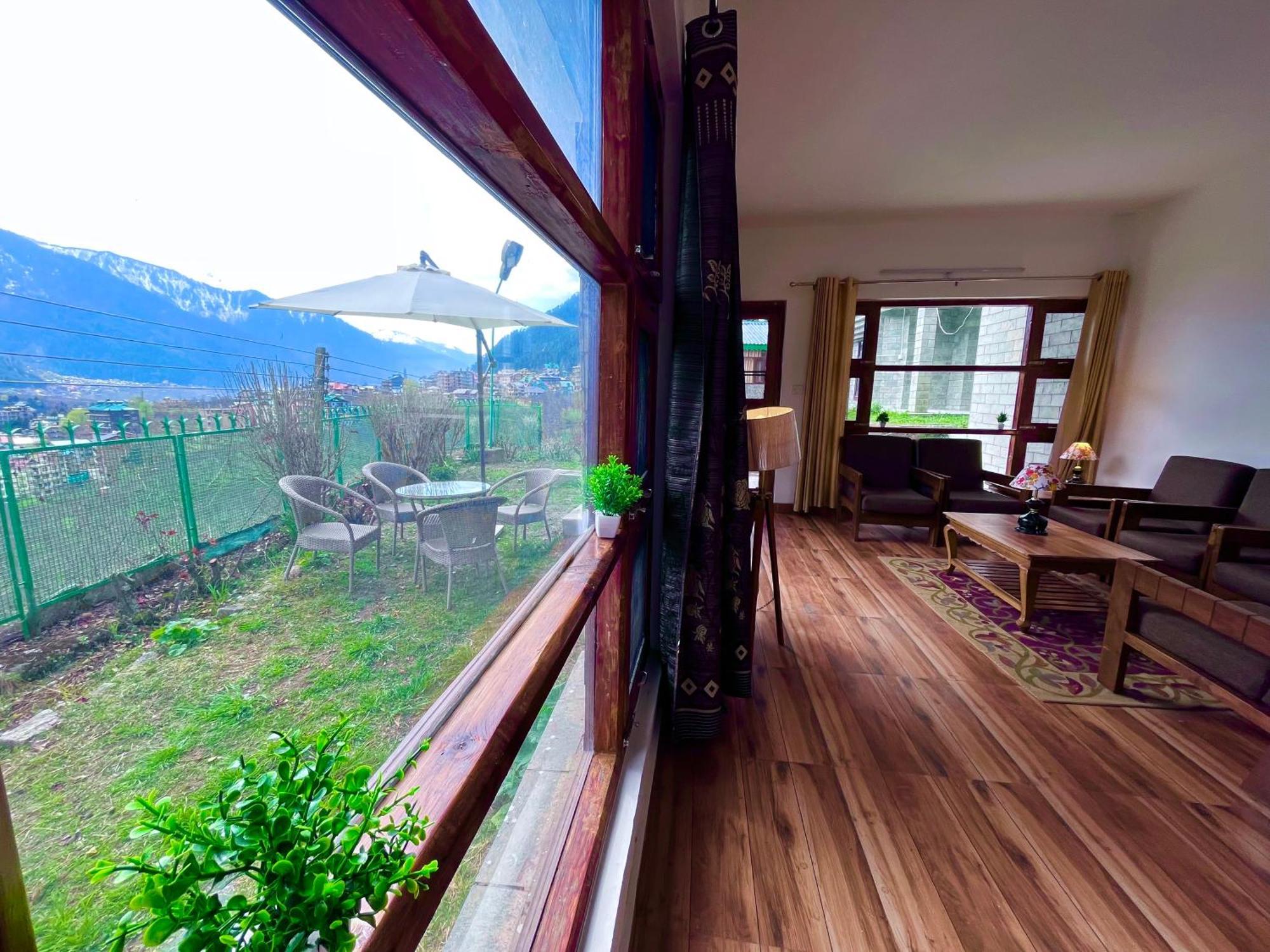 Himalayan River Mountain View 2 Bedrooms Cottage, Manali Eksteriør bilde