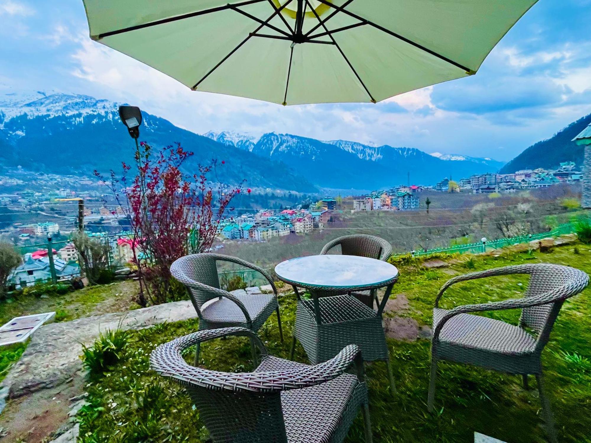Himalayan River Mountain View 2 Bedrooms Cottage, Manali Eksteriør bilde