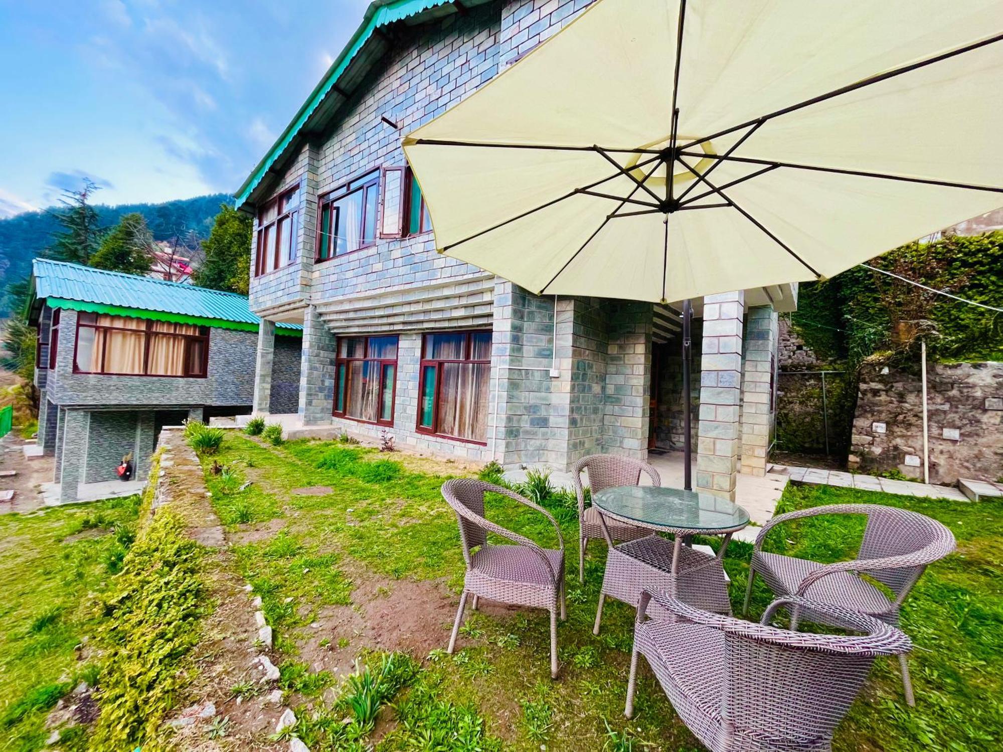 Himalayan River Mountain View 2 Bedrooms Cottage, Manali Eksteriør bilde
