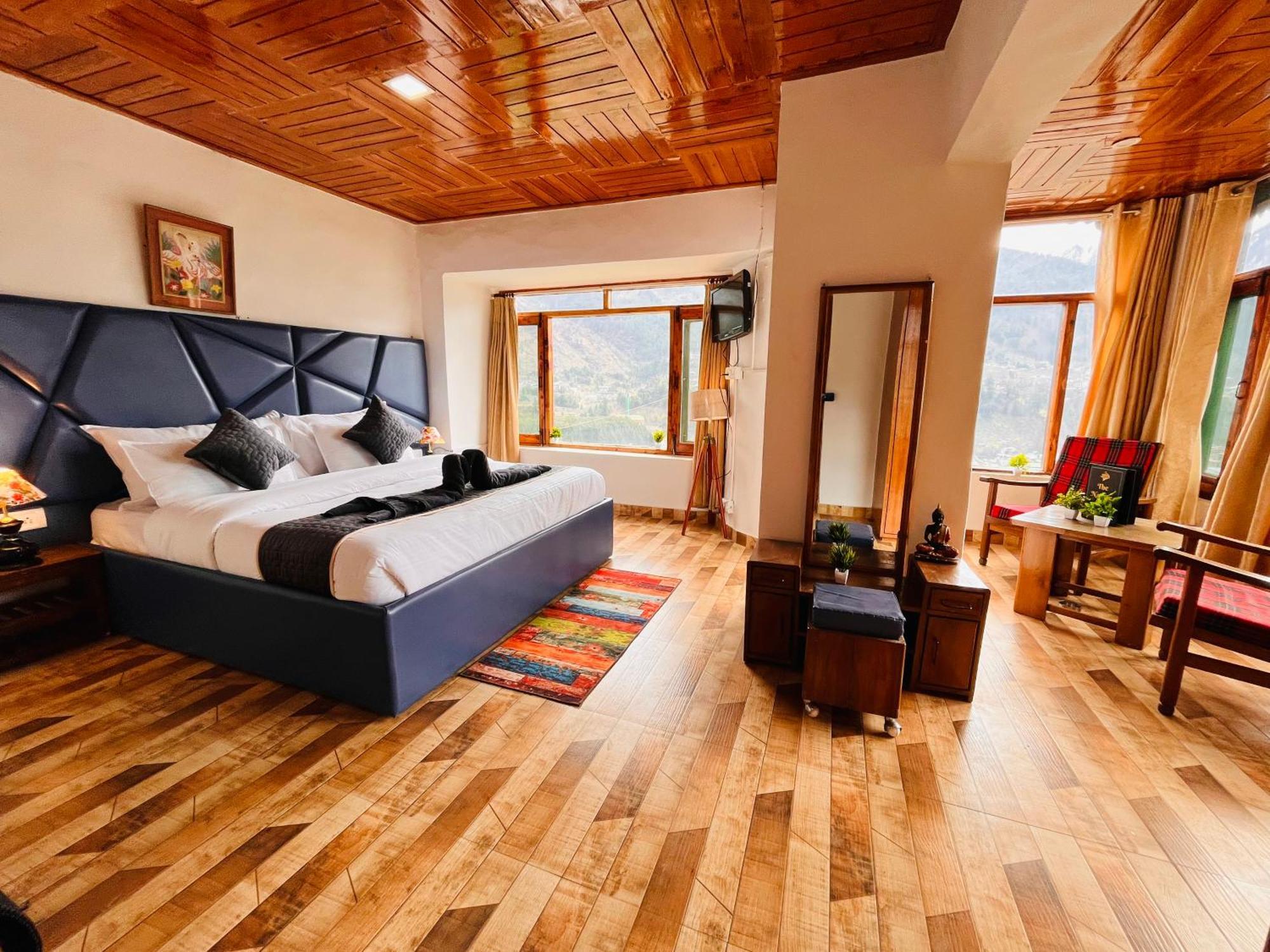 Himalayan River Mountain View 2 Bedrooms Cottage, Manali Eksteriør bilde