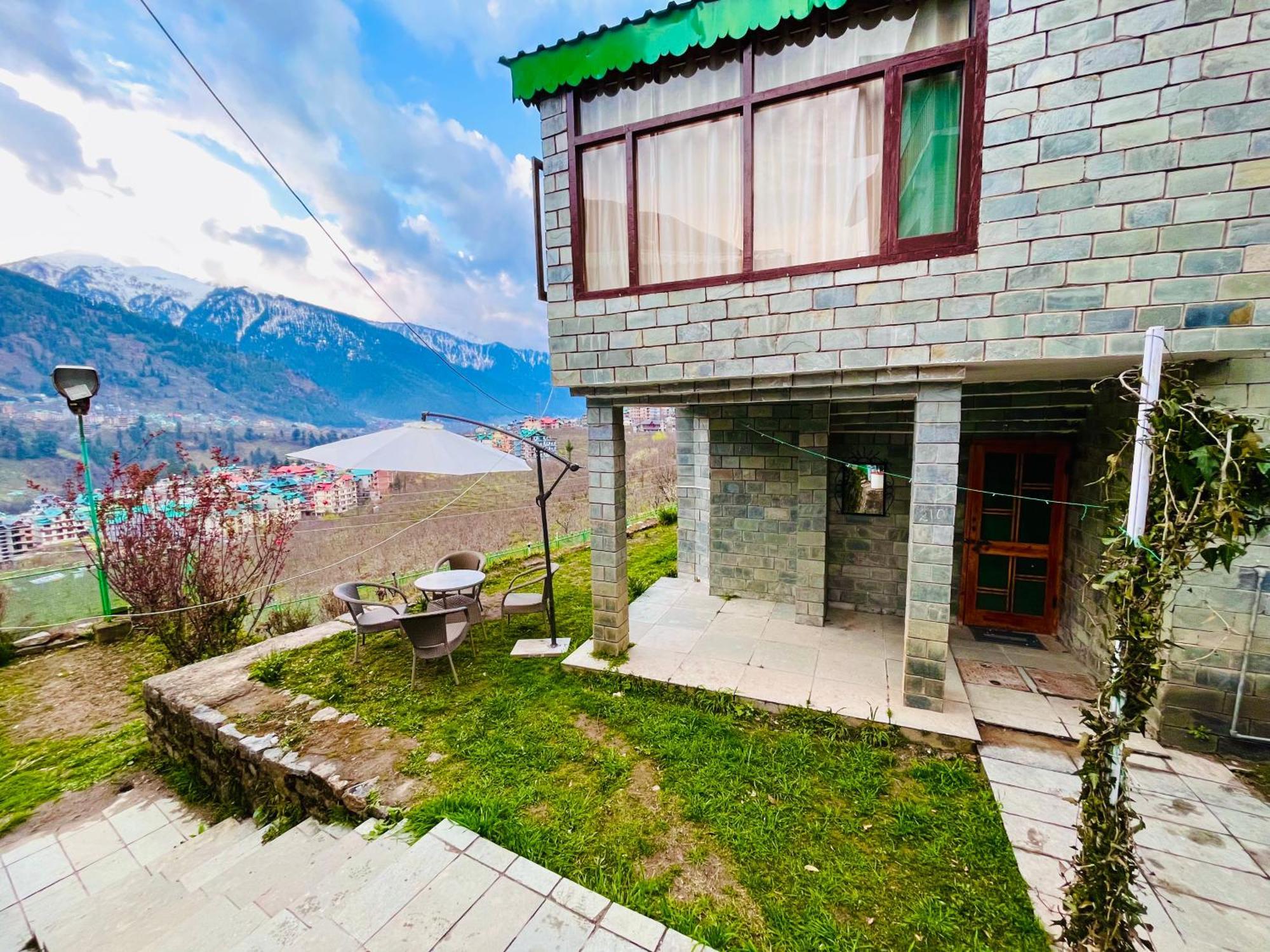 Himalayan River Mountain View 2 Bedrooms Cottage, Manali Eksteriør bilde
