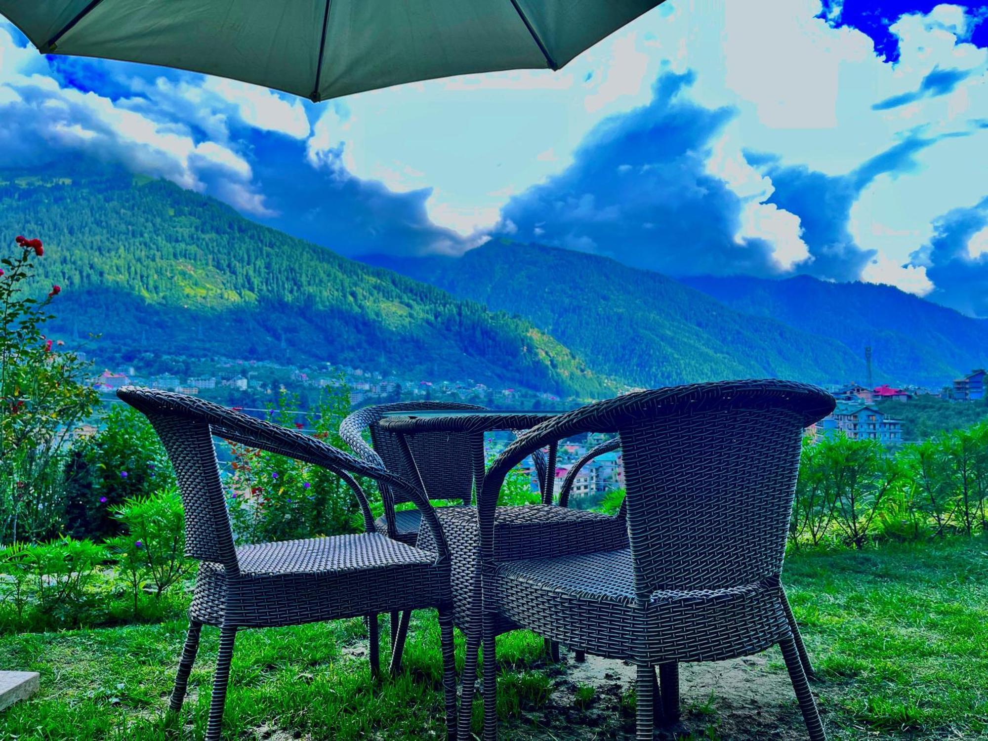 Himalayan River Mountain View 2 Bedrooms Cottage, Manali Eksteriør bilde