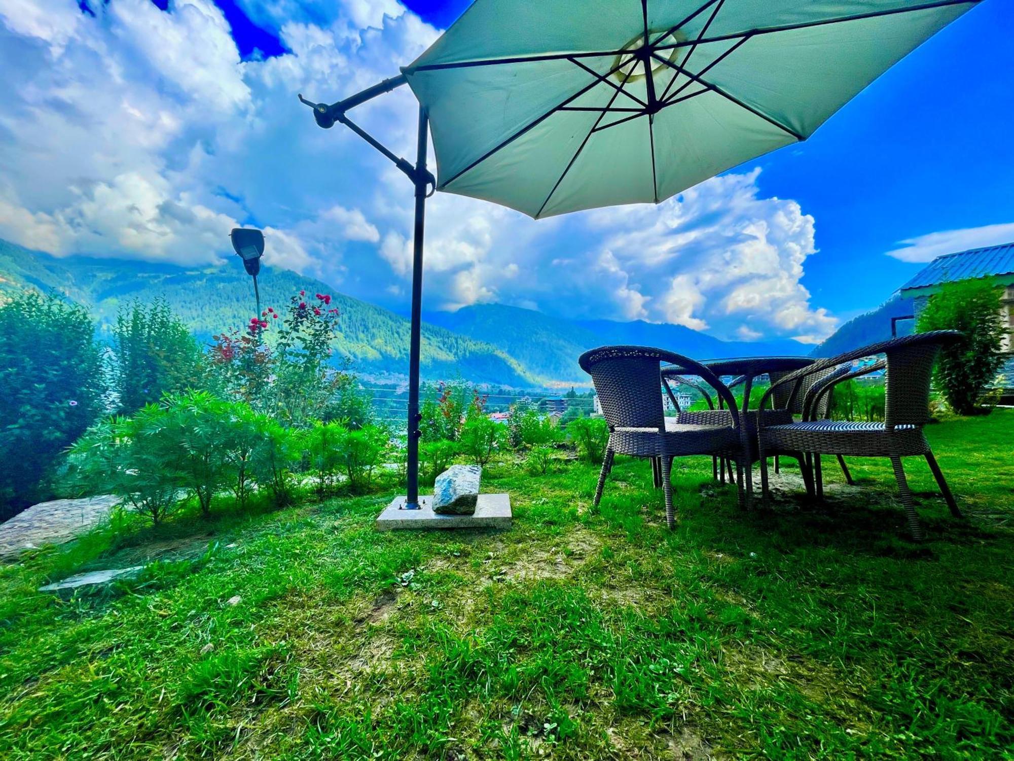 Himalayan River Mountain View 2 Bedrooms Cottage, Manali Eksteriør bilde