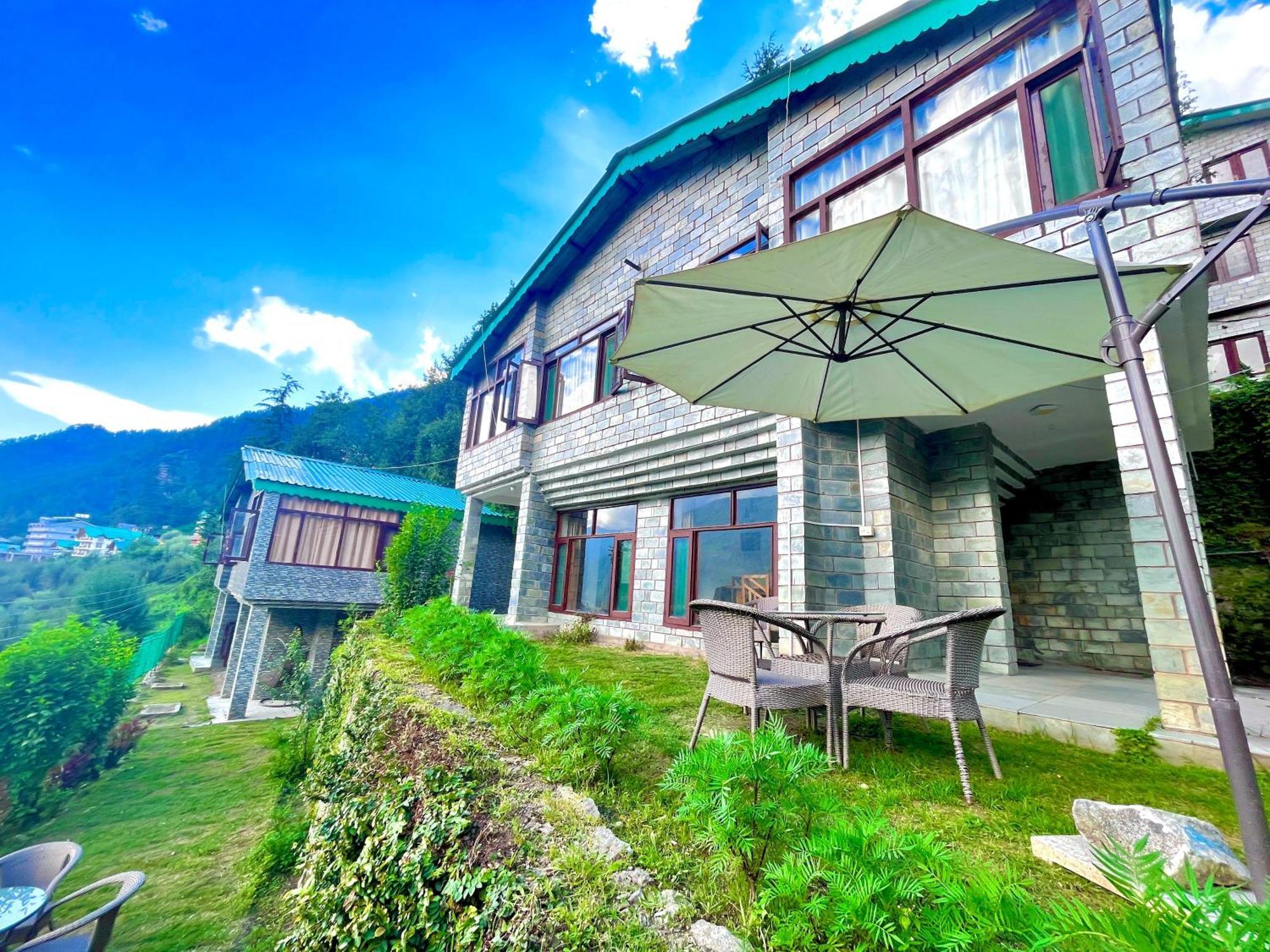 Himalayan River Mountain View 2 Bedrooms Cottage, Manali Eksteriør bilde