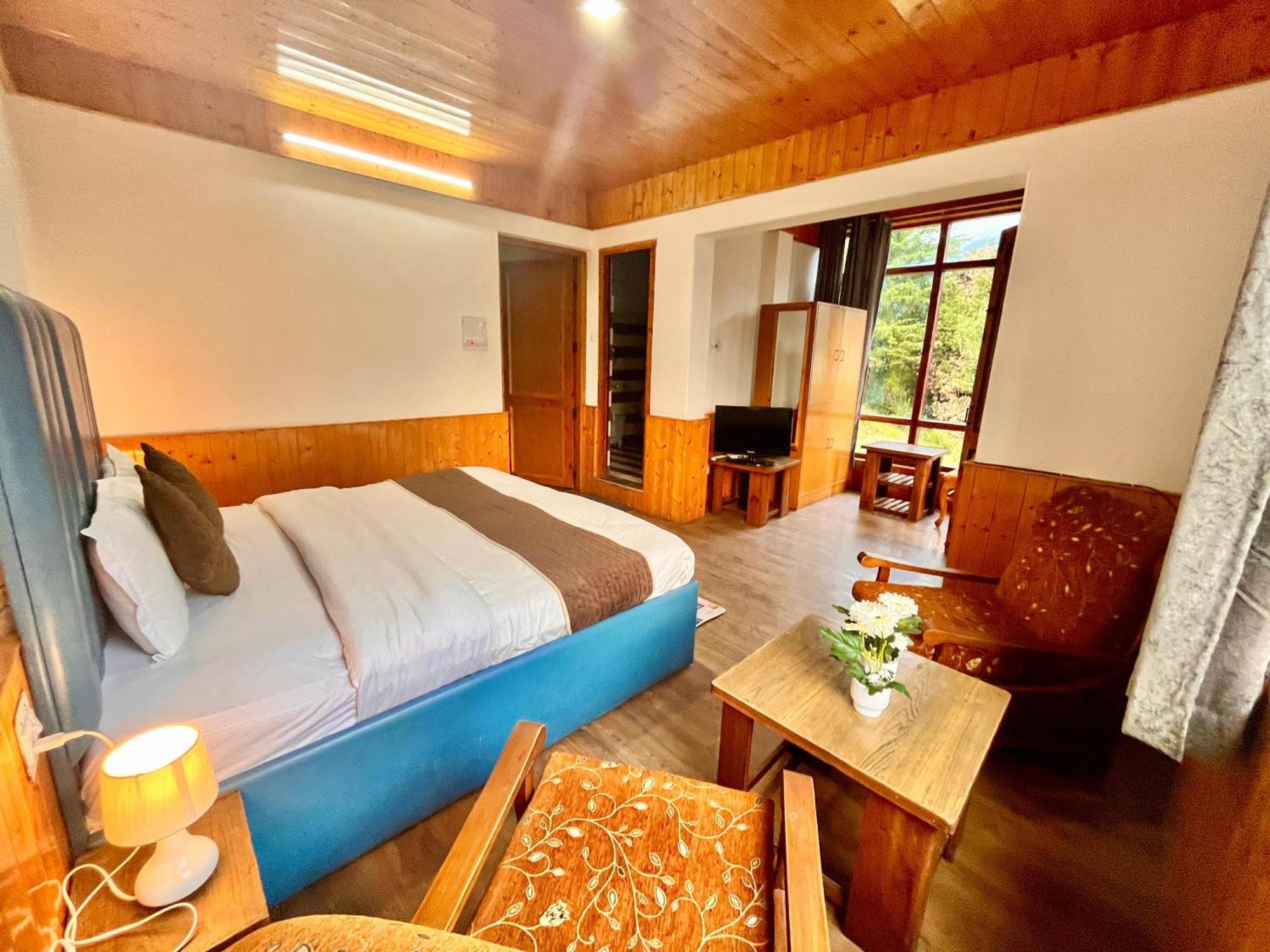 Himalayan River Mountain View 2 Bedrooms Cottage, Manali Eksteriør bilde
