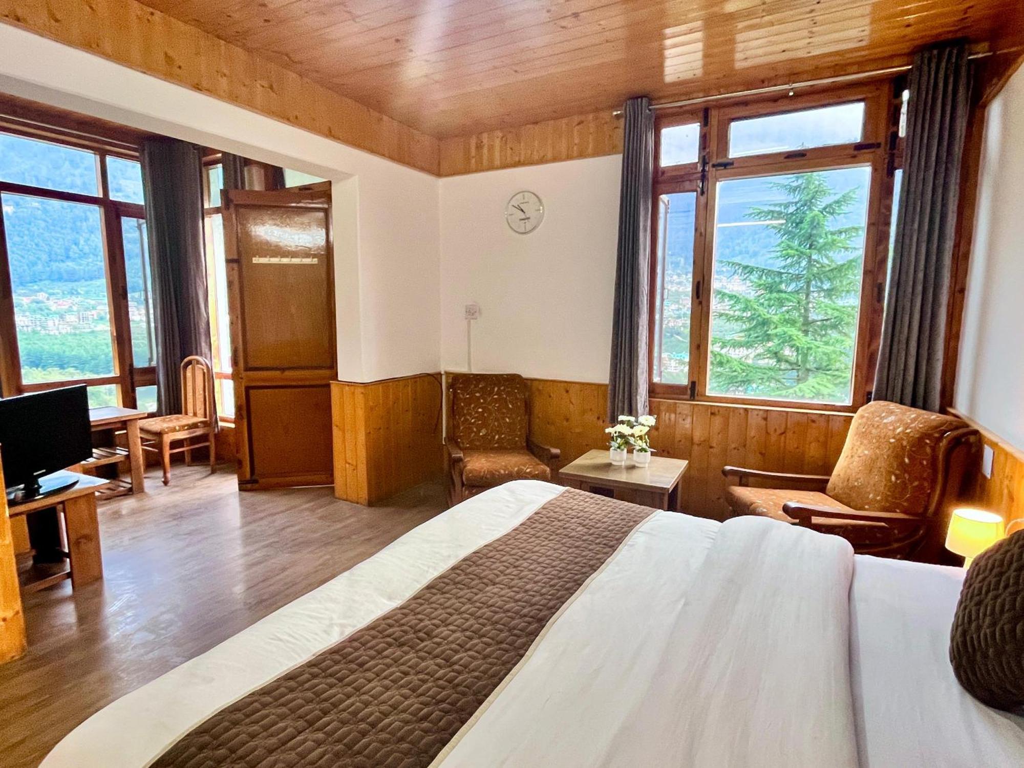 Himalayan River Mountain View 2 Bedrooms Cottage, Manali Eksteriør bilde