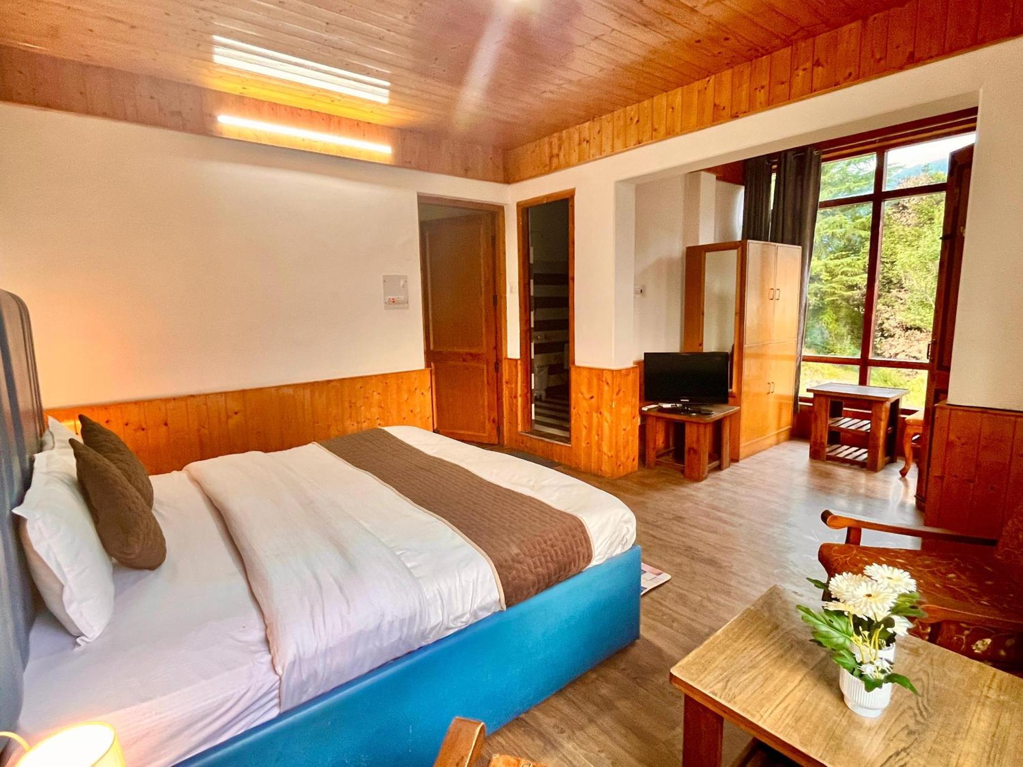 Himalayan River Mountain View 2 Bedrooms Cottage, Manali Eksteriør bilde