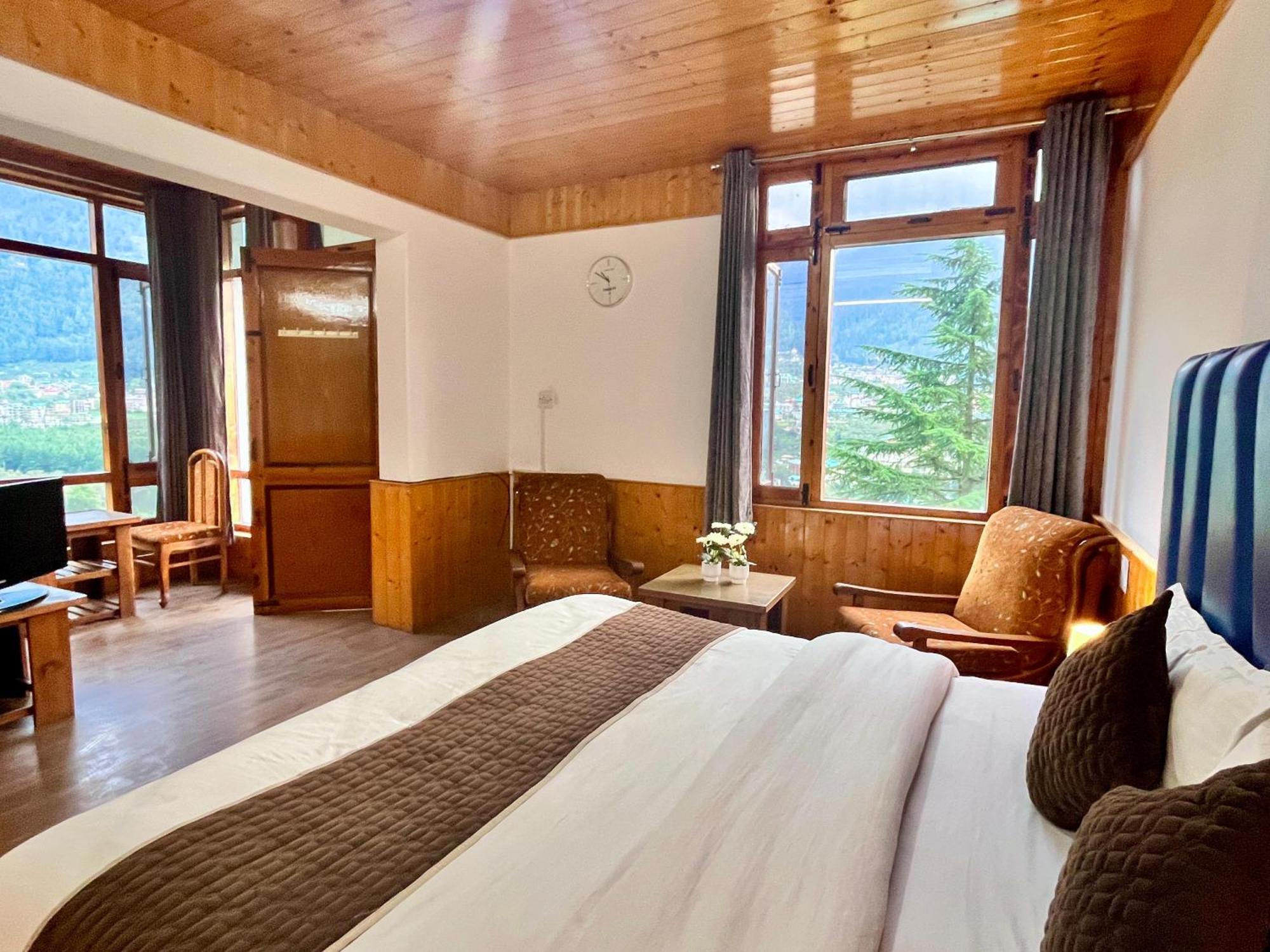 Himalayan River Mountain View 2 Bedrooms Cottage, Manali Eksteriør bilde